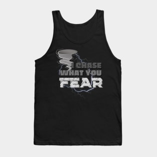 Tornado Weather Chaser Meteorologist Tank Top